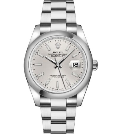 Rolex Datejust 126200 Hombres Oystersteel Silver Dial 36MM