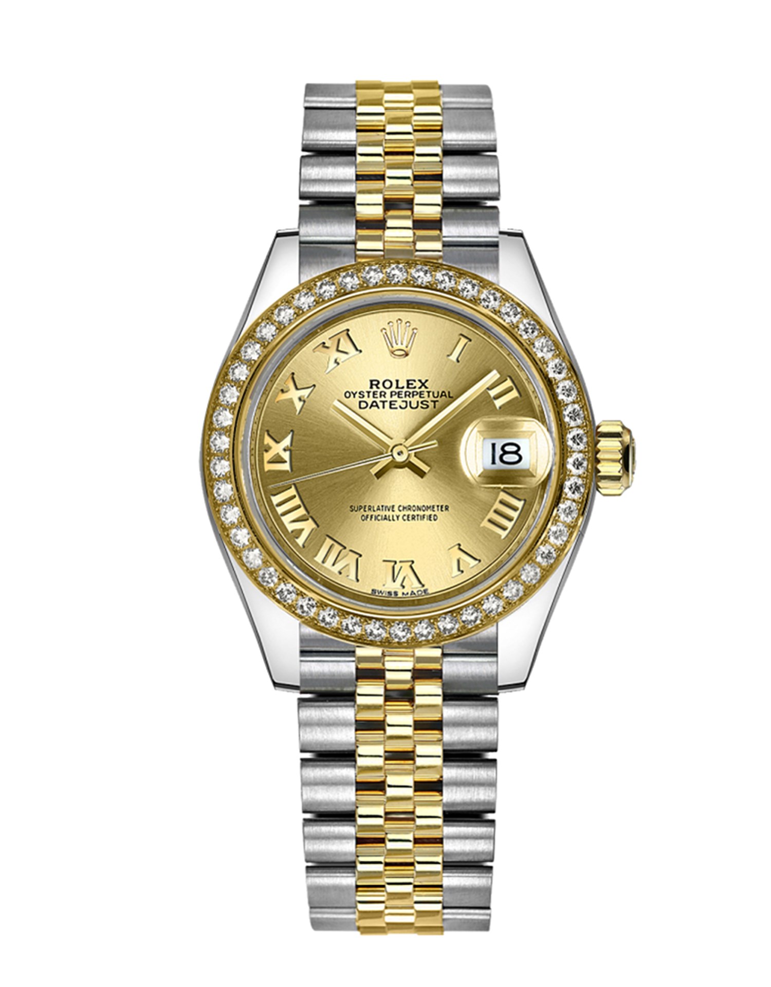 Rolex Datejust Mujer 904L Acero inoxidable Oystersteel 28MM - muchwatches.com